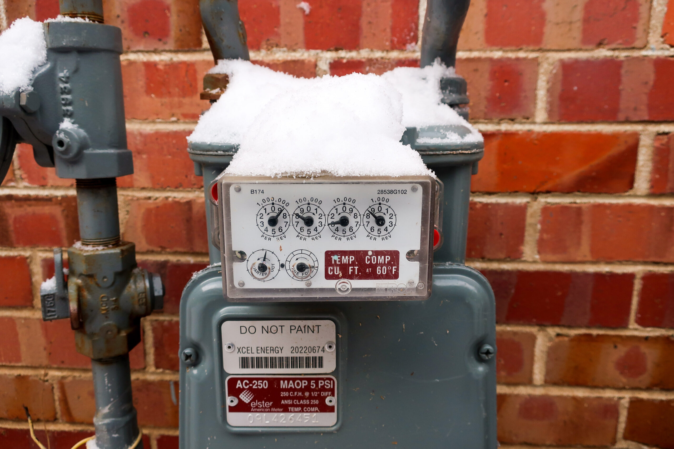 gas meter shut off due to leak