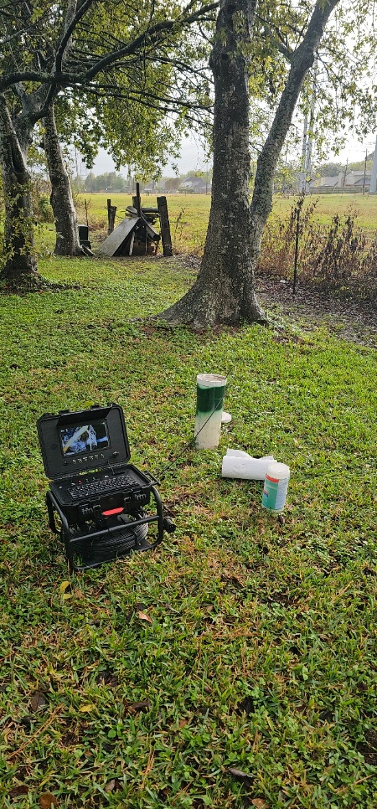 Sewer camera inspection
